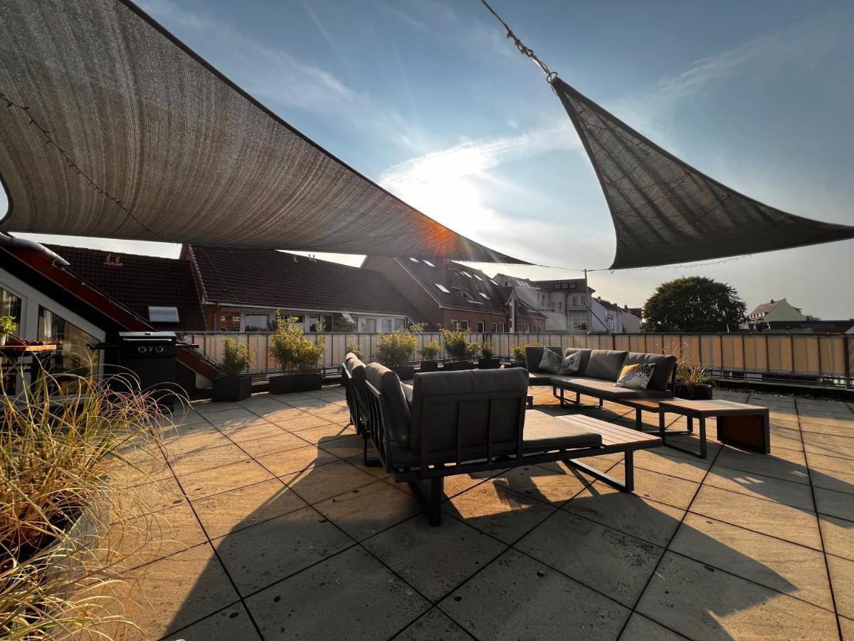 Luxurioese Penthaus Wohnung In Cuxhaven # Cosiness Company Exteriör bild